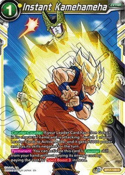 Instant Kamehameha Card Front