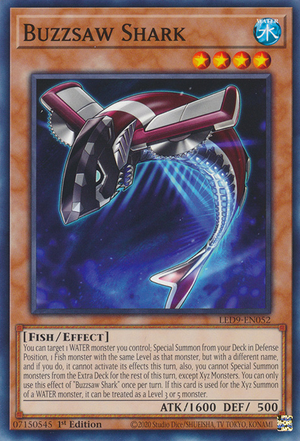 Buzzsaw Shark Card Front