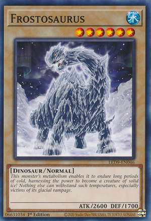 Frostosaurus Card Front