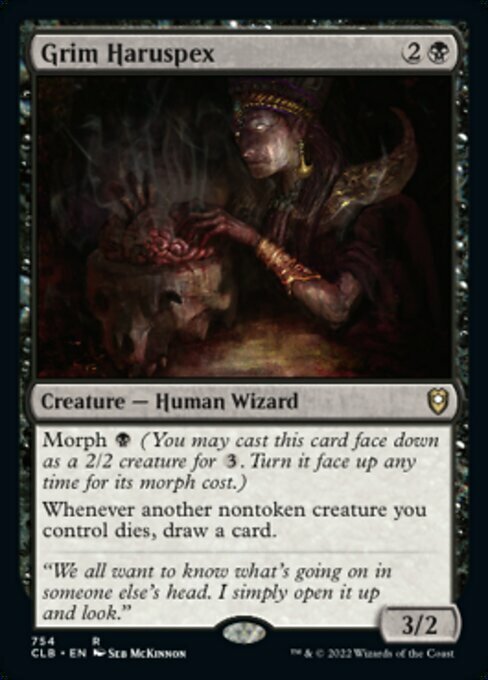 Grim Haruspex Card Front