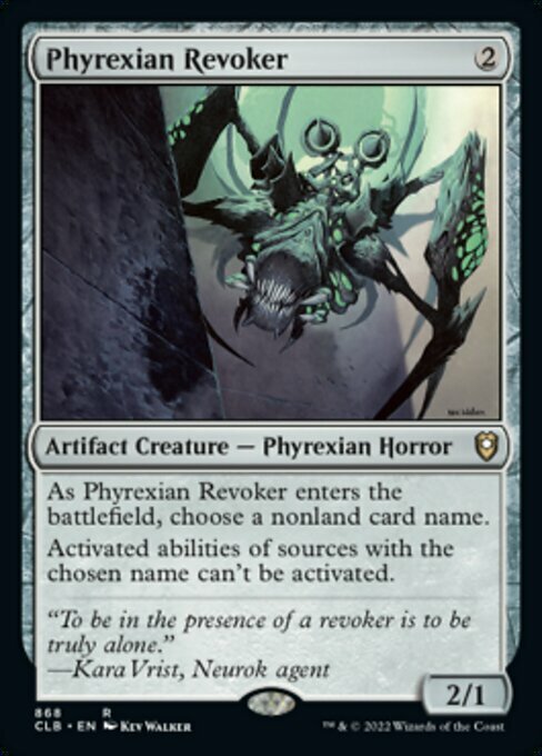 Phyrexian Revoker Card Front