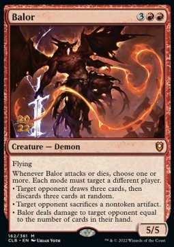 Balor Card Front