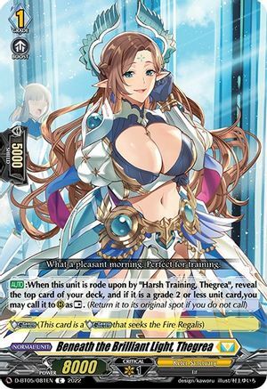 Beneath the Brilliant Light, Thegrea [D Format] Card Front