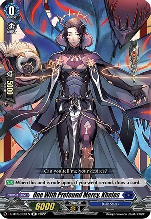 One With Profound Mercy, Kheios [D Format] Card Front