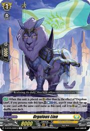 Orgulous Lion [D Format]