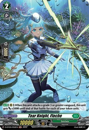 Tear Knight, Fleche [D Format] Card Front