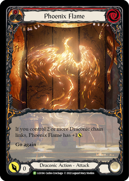 Phoenix Flame Card Front