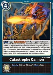 Catastrophe Cannon