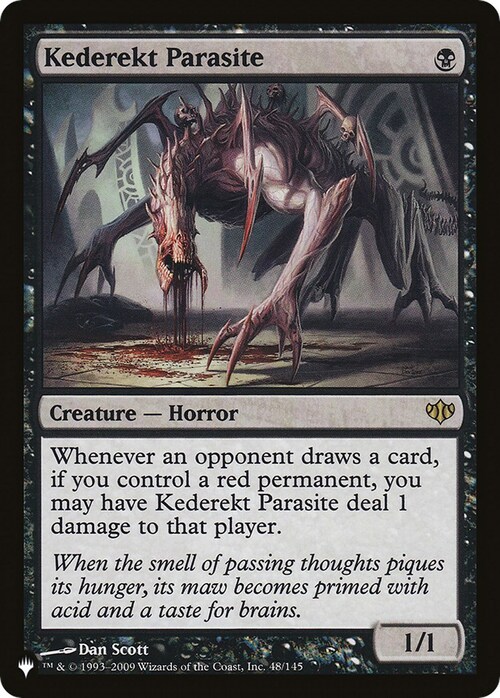 Kederekt Parasite Card Front