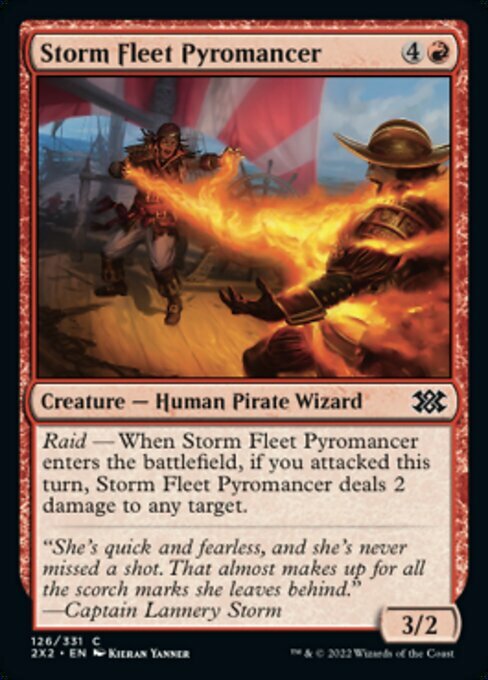 Storm Fleet Pyromancer Card Front