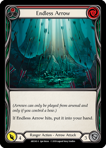 Endless Arrow Card Front