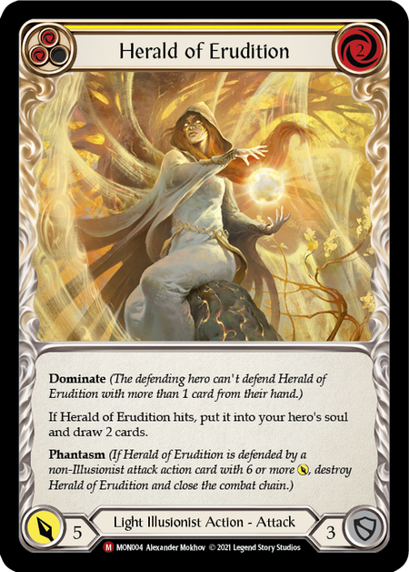 Herald of Erudition Card Front