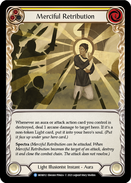 Merciful Retribution Card Front