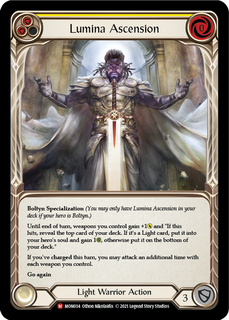 Lumina Ascension Card Front