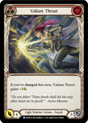 Valiant Thrust (Red)