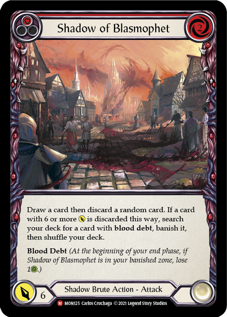 Shadow of Blasmophet Card Front