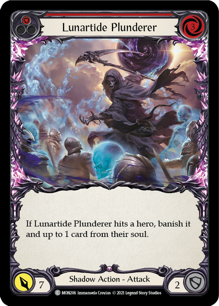 Lunartide Plunderer - Red Card Front