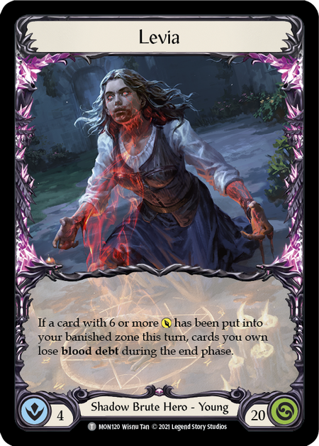 Levia // Ravenous Meataxe Card Front