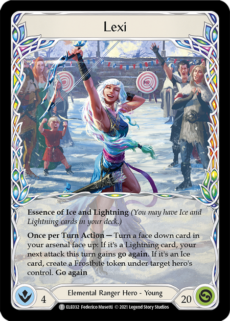 Lexi // Frostbite Card Front