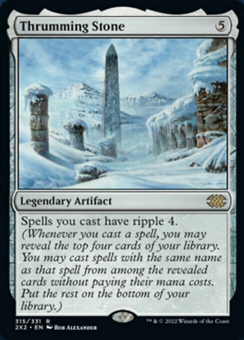 Thrumming Stone Card Front