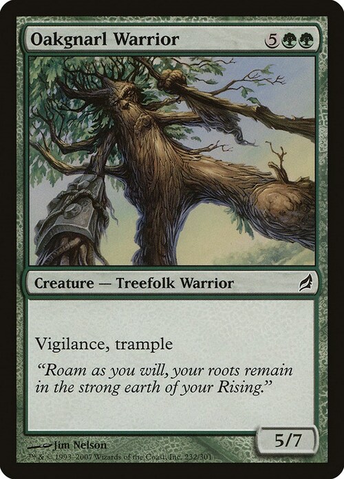 Oakgnarl Warrior Card Front