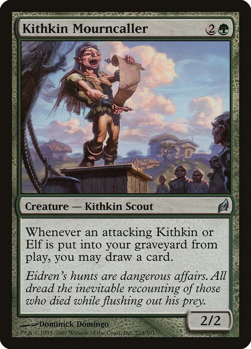 Kithkin Mourncaller Card Front