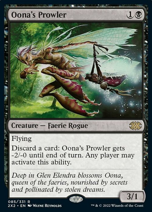 Oona's Prowler Card Front