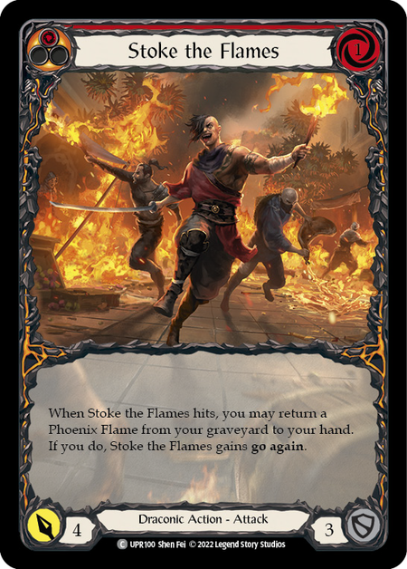 Stoke the Flames Card Front