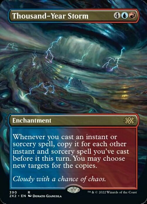 Thousand-Year Storm Card Front