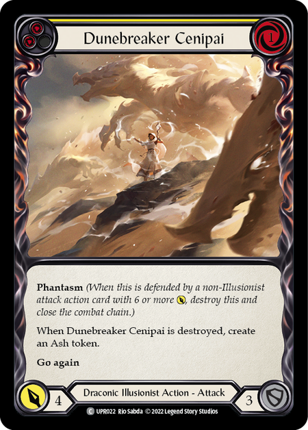 Dunebreaker Cenipai - Yellow Card Front