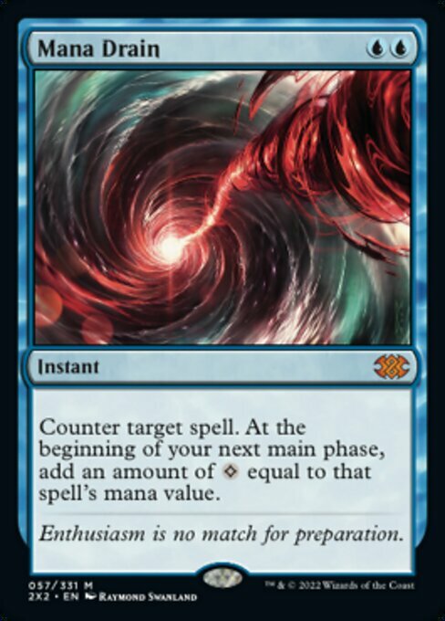 Mana Drain Card Front