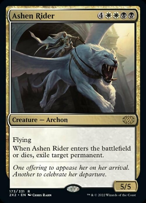 Ashen Rider Card Front