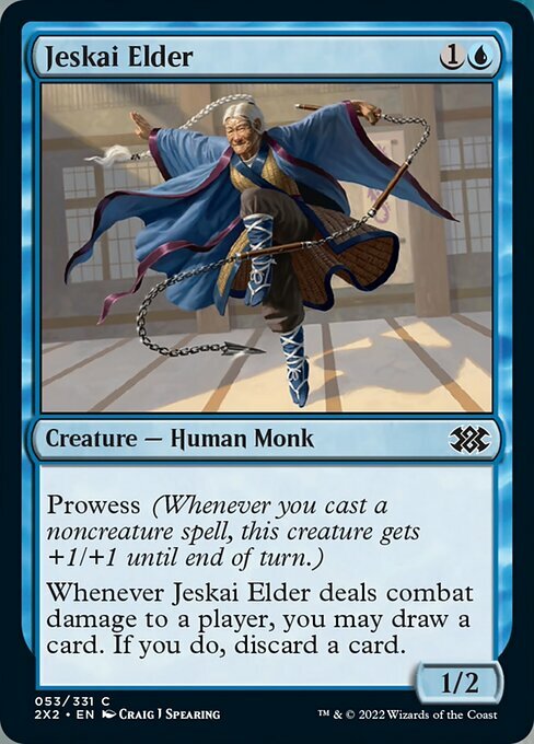 Jeskai Elder Card Front