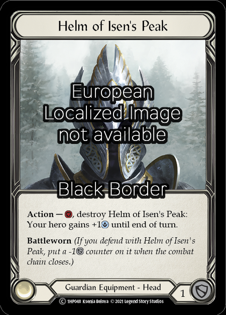 Helm of Isen's Peak Card Front