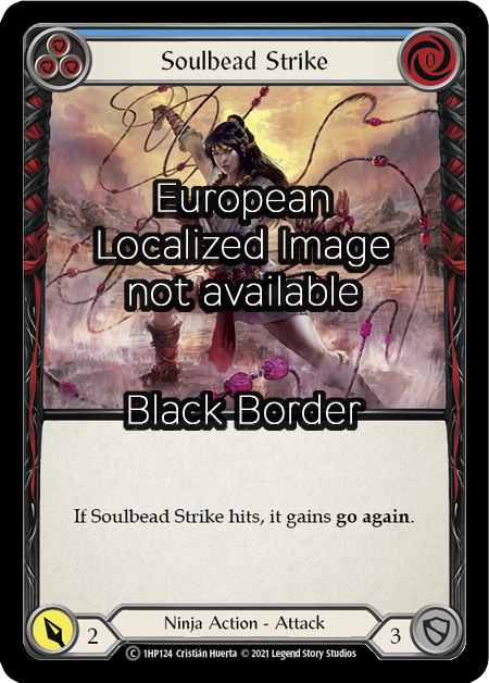 Soulbead Strike - Blue Card Front