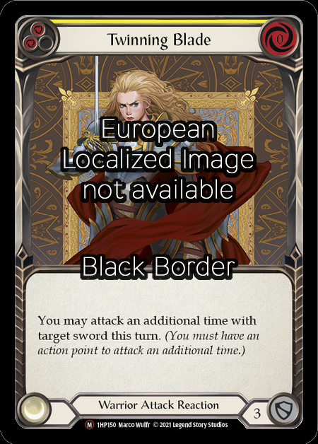 Twinning Blade (Extended Art) Card Front