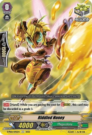 Riddled Honey [P Format] Card Front