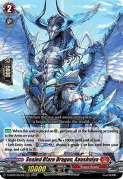 Sealed Blaze Dragon, Aaushniya [D Format]