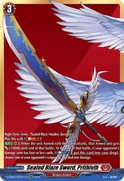 Sealed Blaze Sword, Prithivih [D Format]