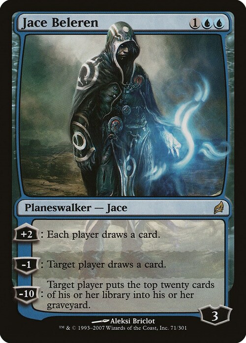 Jace Beleren Card Front