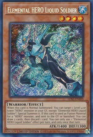 Elemental HERO Liquid Soldier Card Front