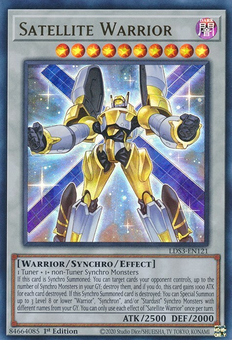 Satellite Warrior Card Front