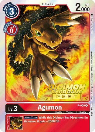 Agumon Card Front