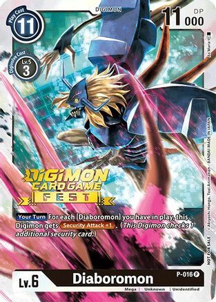 Diaboromon Card Front