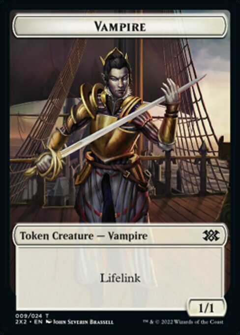 Vampire // Elemental Card Front