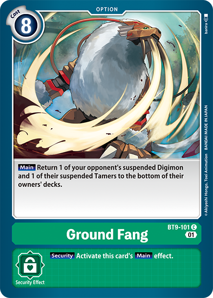 Ground Fang Card Front