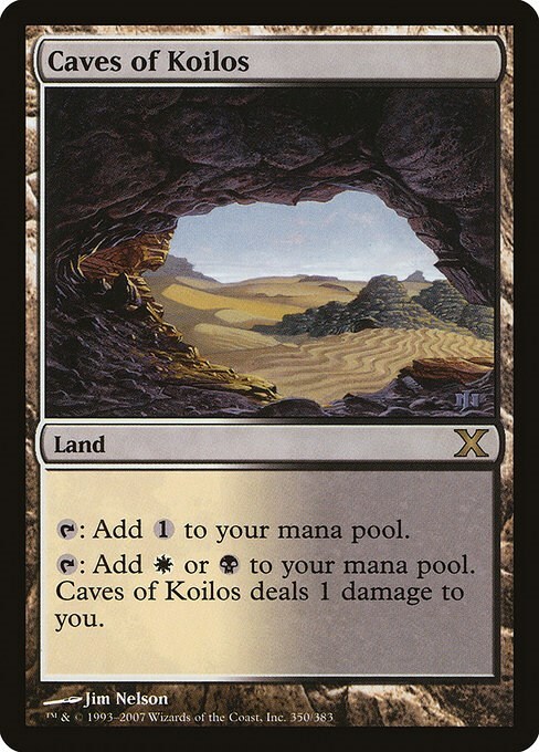 Caves of Koilos Card Front