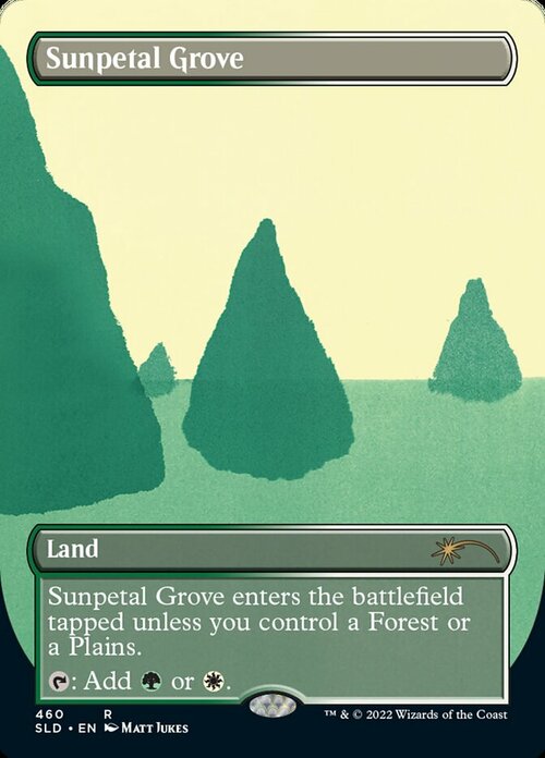 Sunpetal Grove Card Front