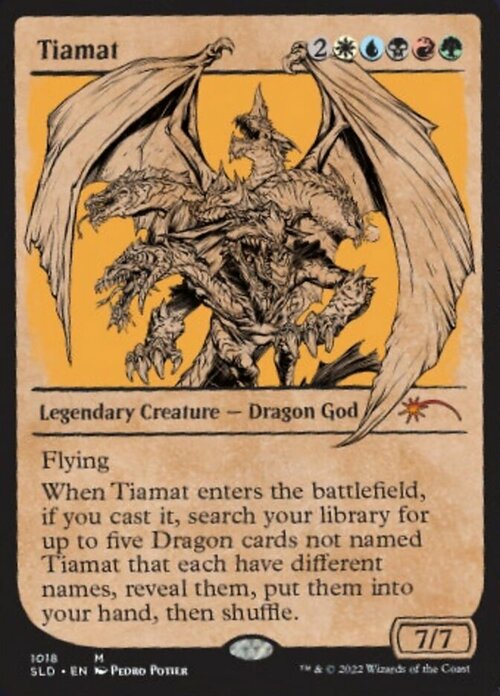 Tiamat Card Front