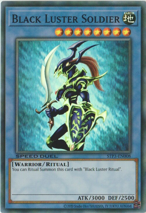 Black Luster Soldier Card Front